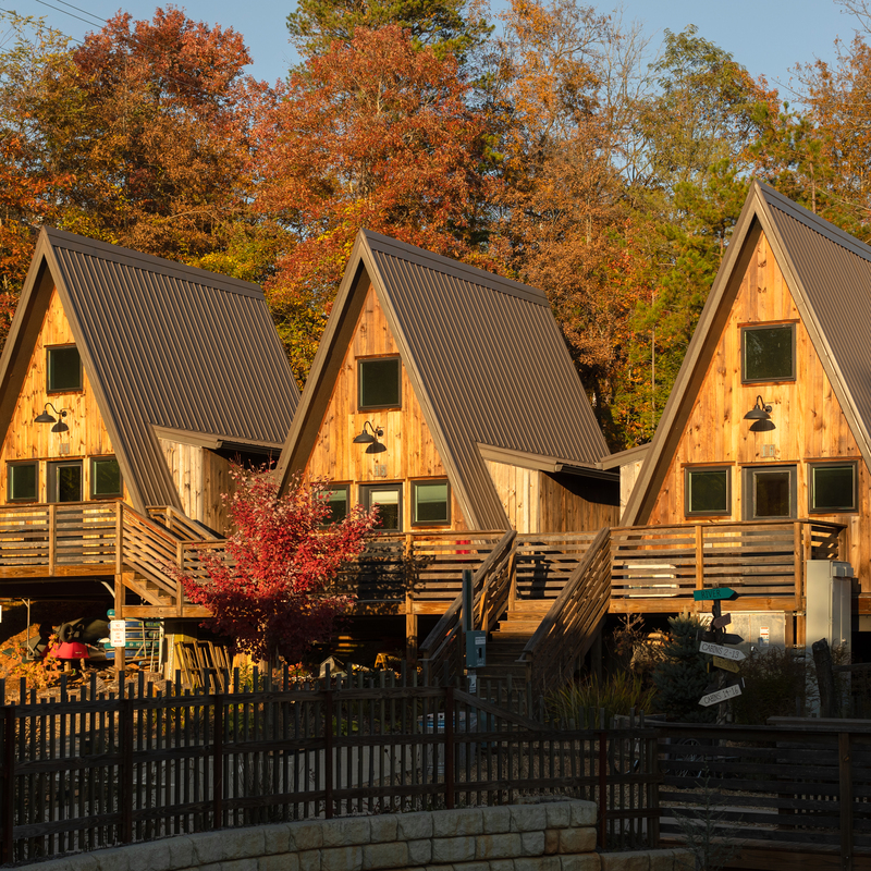A-frame Cabins